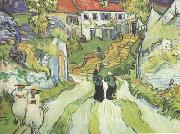 Vincent Van Gogh, Village Street and Steps in Auers with Figures (nn04)